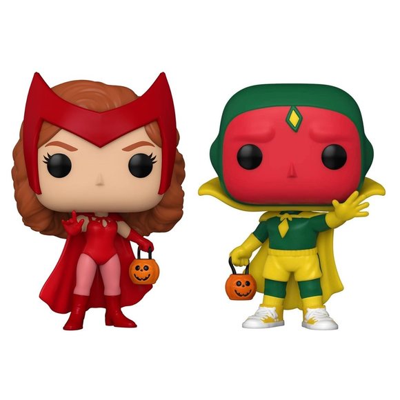 Funko Pop! Marvel - 2pk Wanda Vision Halloween - Picture 1 of 1